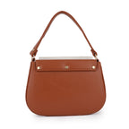 Women Brown Textured Shoulder Bag with Adjustable Sling Strap